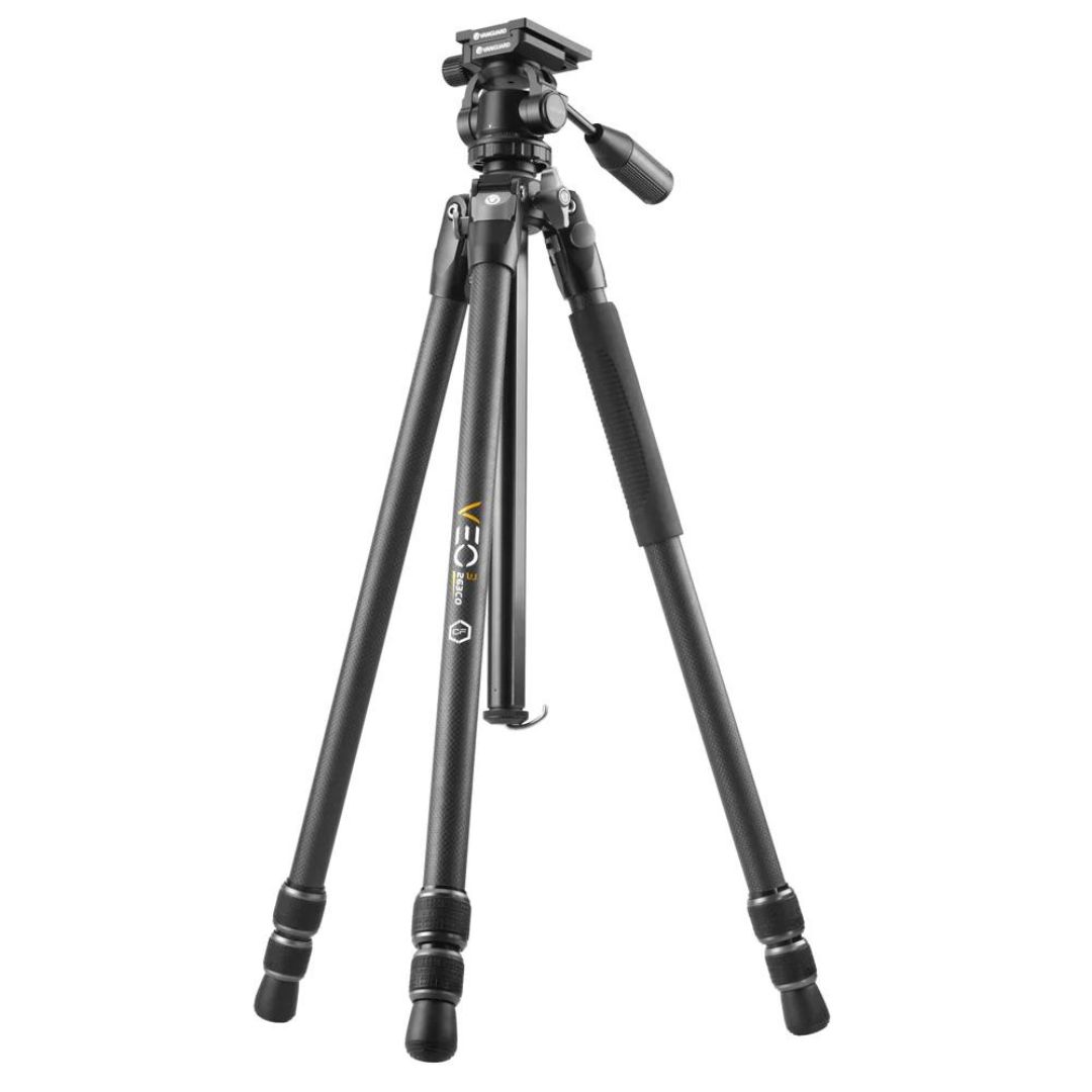 Vanguard VEO 3 263CO Birdwatcher - Full Sized Carbon Spotting Scope Tripod (Max Height 176cm)