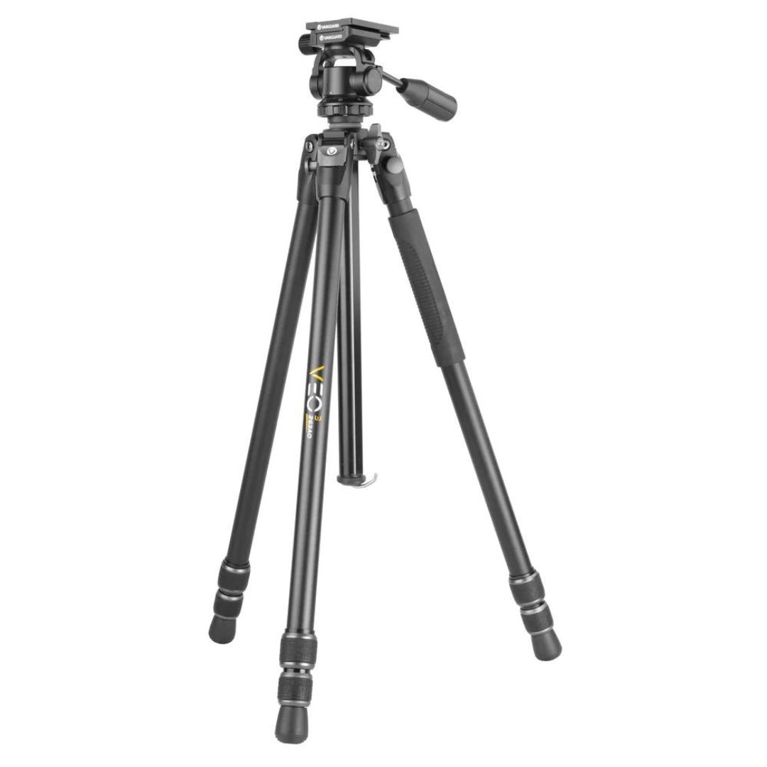 Vanguard VEO 3 263AO Birdwatcher - Full Sized Aluminium Spotting Scope Tripod (Max Height 176cm)