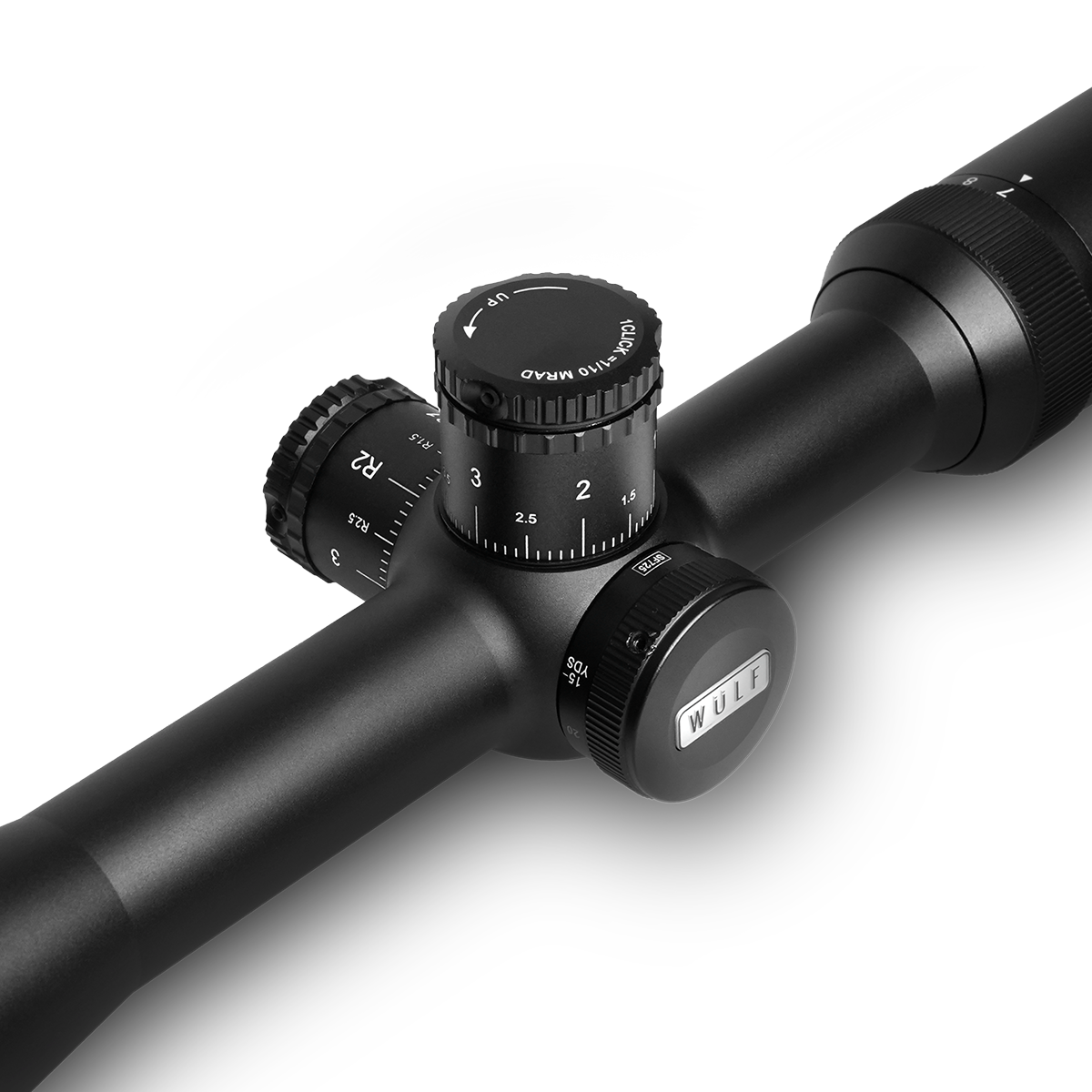 WULF Lightning 7-25x44 SFP Non-Illuminated 0.1MRAD Rifle Scope 