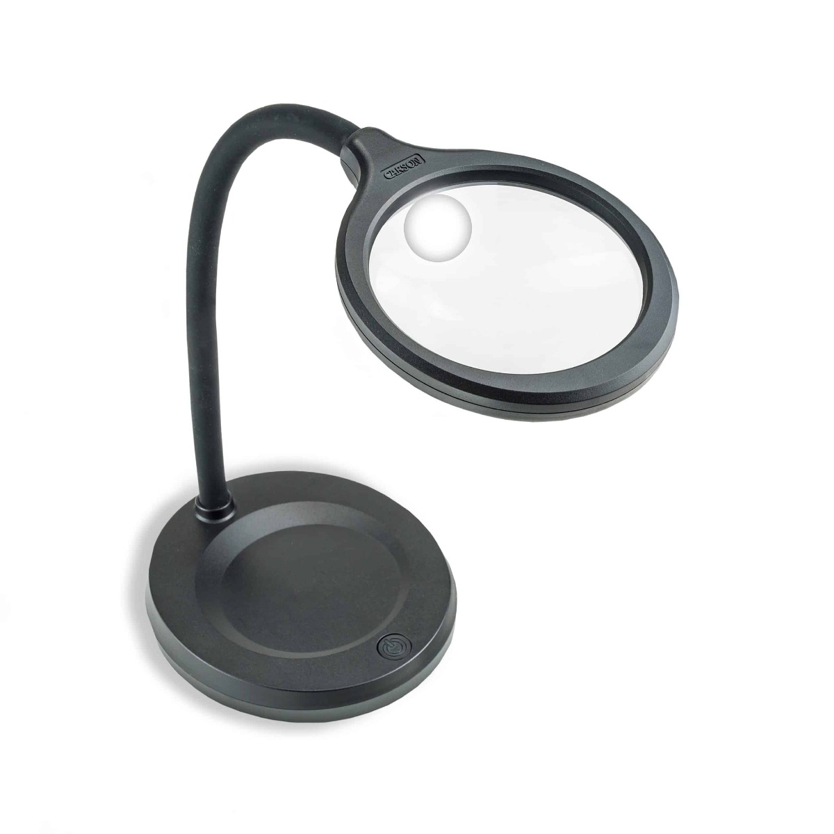 Carson 4.3'' DeskBrite 300 Aspheric COB LED Desk Top Magnifier (2x/5x)