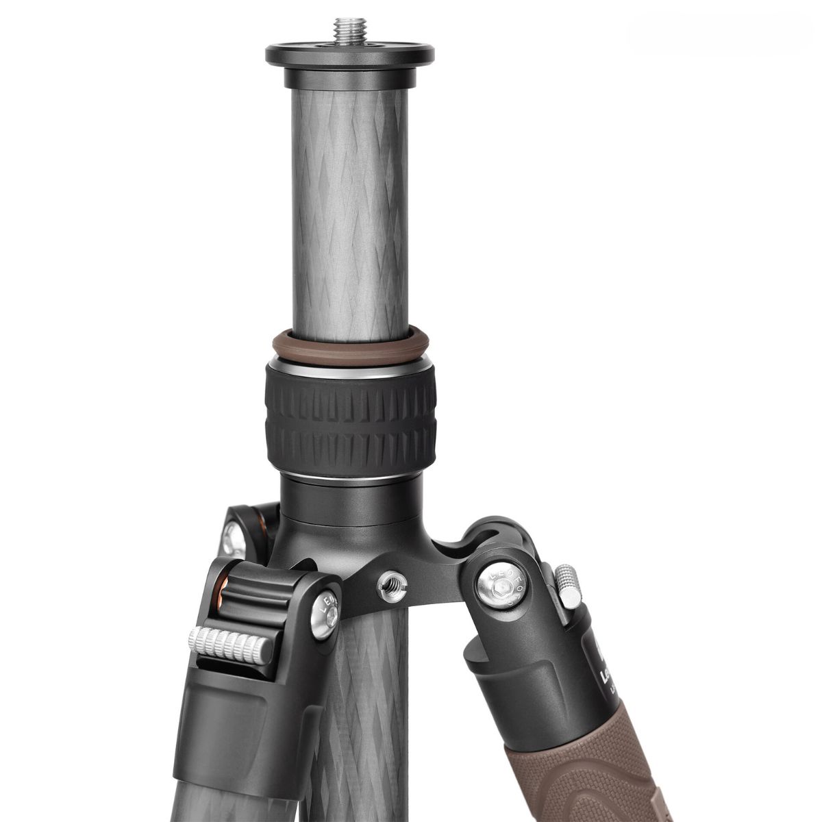 Leofoto Urban LX-284CT 10 Layer Carbon Hollow-out Spider 180 Degree Folding Silicone Handle Tripod with XB-38 Ball Head