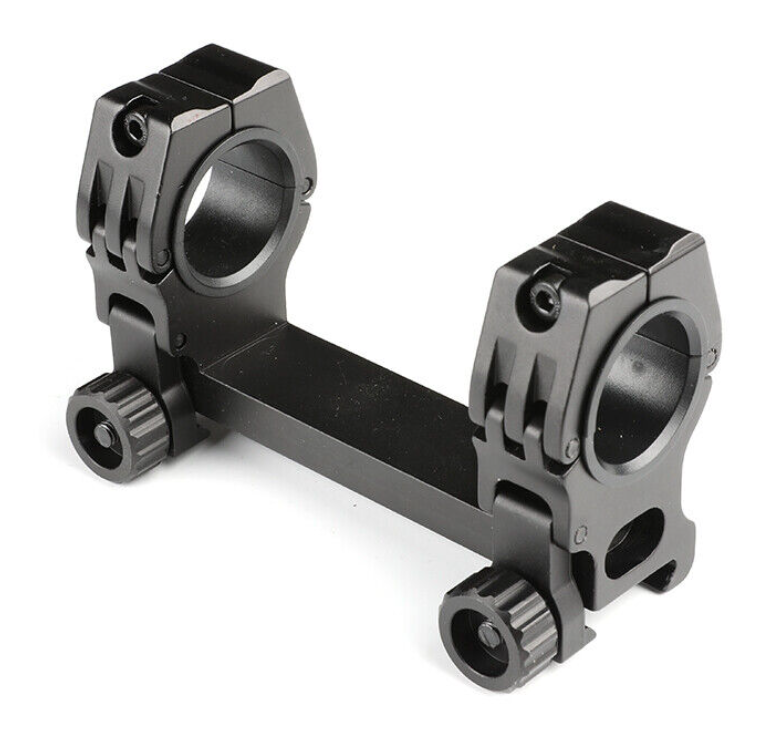 M10 1 inch/30mm High Weaver/Picatinny Mount w/ Bubble Level