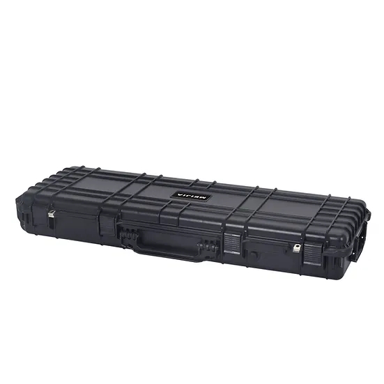 Meijia Medium Heavy Duty Wheeled Hard Rifle Case with Eggshell Foam - 106x34cm - TSA Approxed