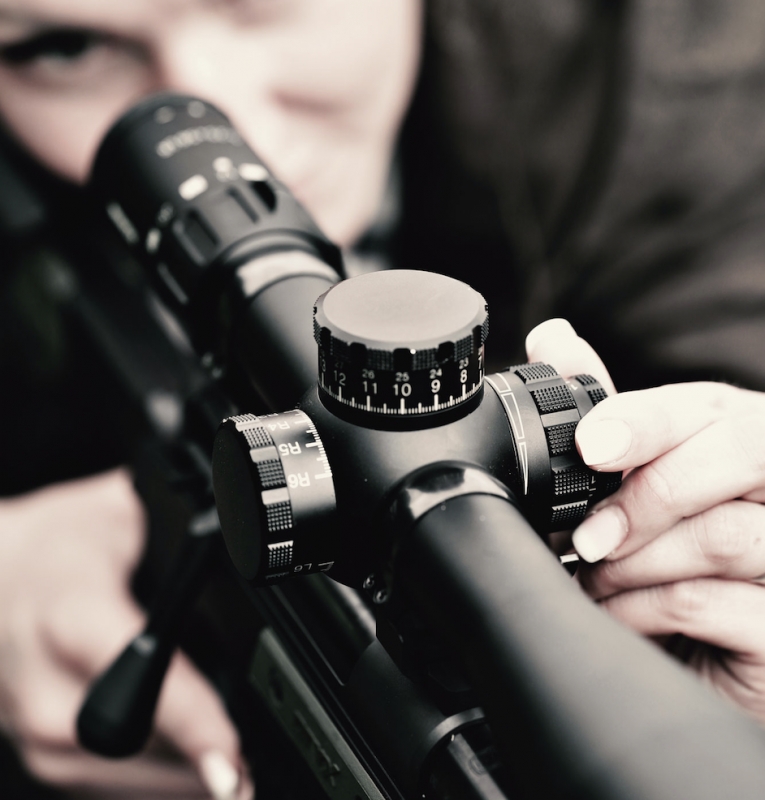 Minox Long Range LR 5-25×56 FFP Illuminated Reticle LR 34mm Zero Stop Rifle Scope
