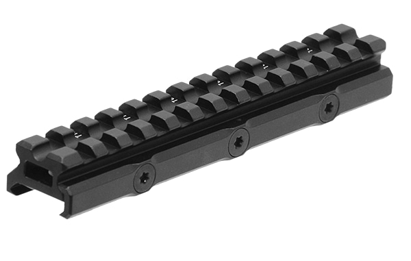 UTG Super Slim 20 MOA Elevated Picatinny Mount