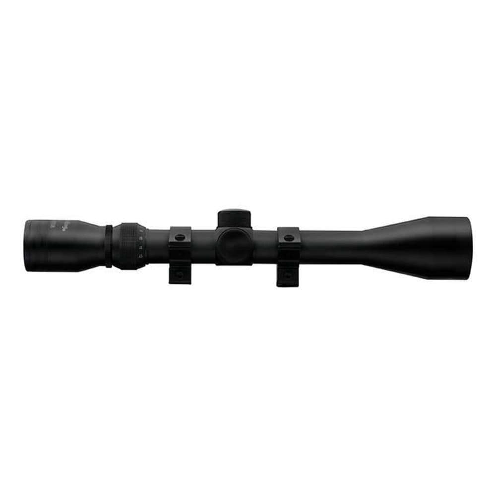 Nikko Stirling Mountmaster 4-12x50 Non-Illuminated 1" HMD Mildot Rilfe Scope with 3/8" Mounts