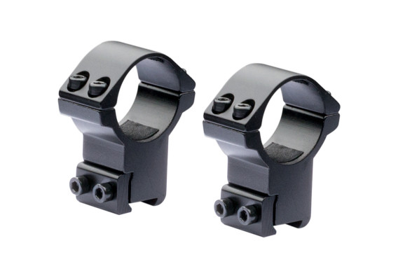 Nikko Stirling MountMaster AO 30mm 3/8 Dovetail Match Mounts - High 