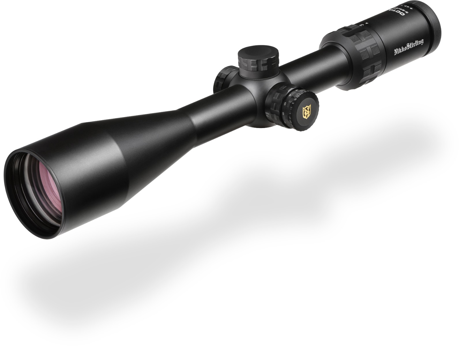 Nikko Stirling Octa 8x Zoom illuminated Hunting Scope, 30mm Tube illuminated 4 Dot 3-24x56