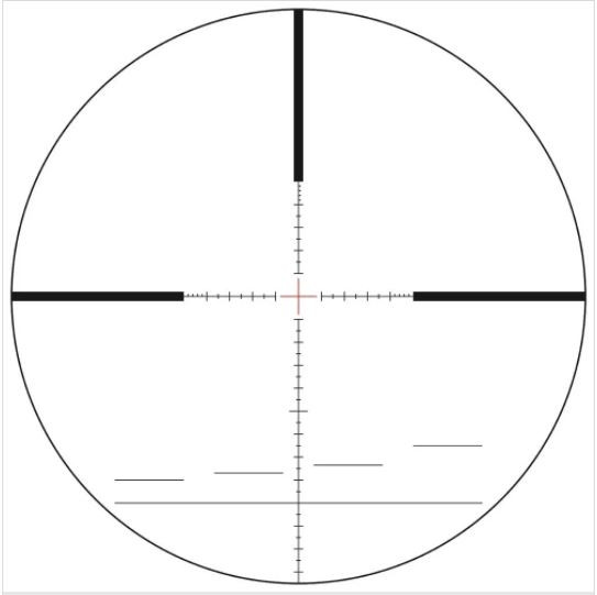 Schmidt & Bender 12-50x56 PM II SFP Non Illuminated P4F MT/ST 1/4 CM CW Rifle Scope