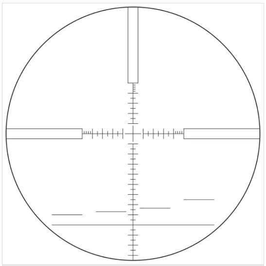 Schmidt & Bender 12-50x56 PM II FFP Non Illuminated P4F MT/ST 1/4 CM CW Rifle Scope