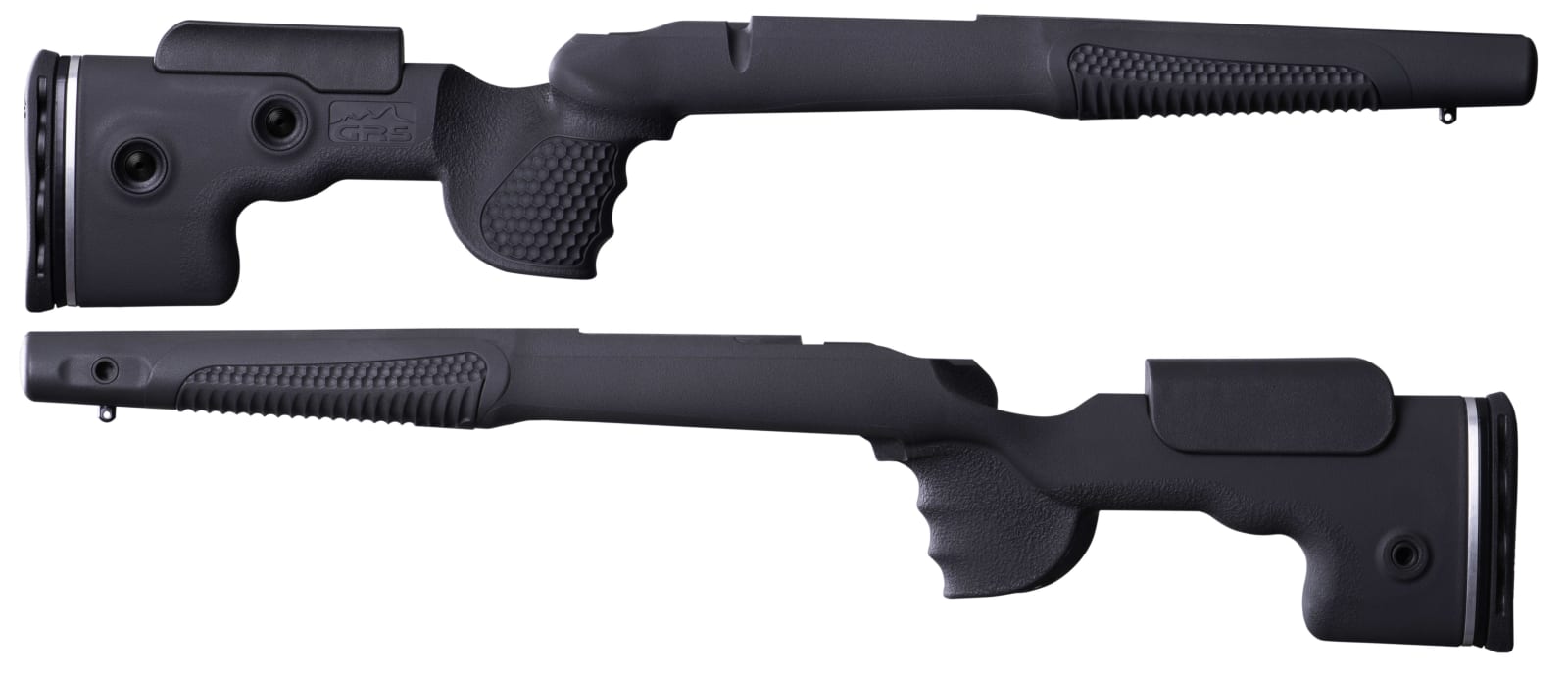 GRS Adjustable Fenris Composite Stock suited to Tikka CTR - Stealth Grey