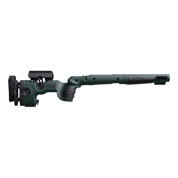 GRS Adjustable Stock, Bifrost Tikka T3/X Left Hand Green Optics Warehouse