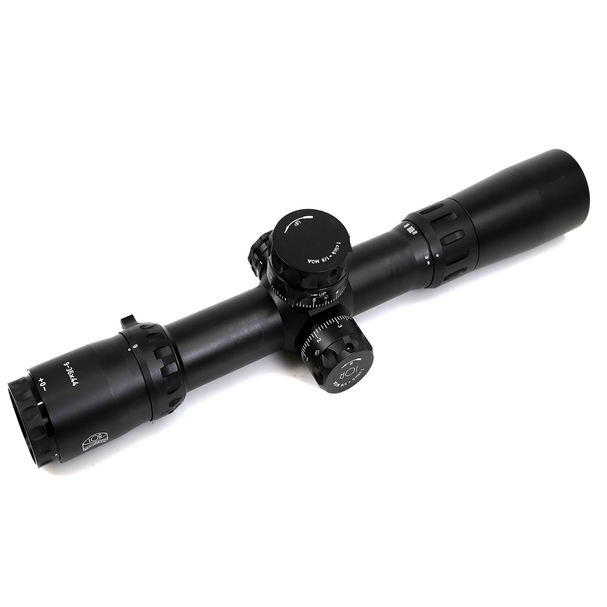 Preowned IOR Spyder MOA 9-36x44 SFP Illuminated Val-MOA 1/8 MOA Rifle Scope - PO202