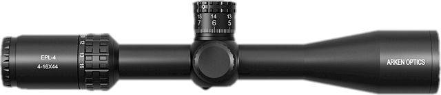 Arken Optics EPL4 4-16x44 FFP VHR Illuminated Rifle Scope-MOA