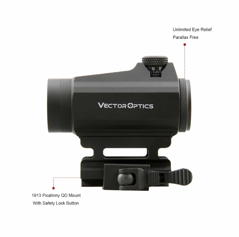 Vector Optics Maverick-II 1x22 Gen 2 3 MOA Red Dot Sight