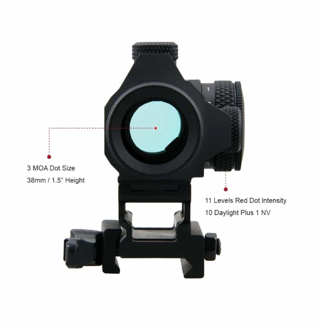Vector Optics Maverick-II 1x22 Gen 2 3 MOA Red Dot Sight