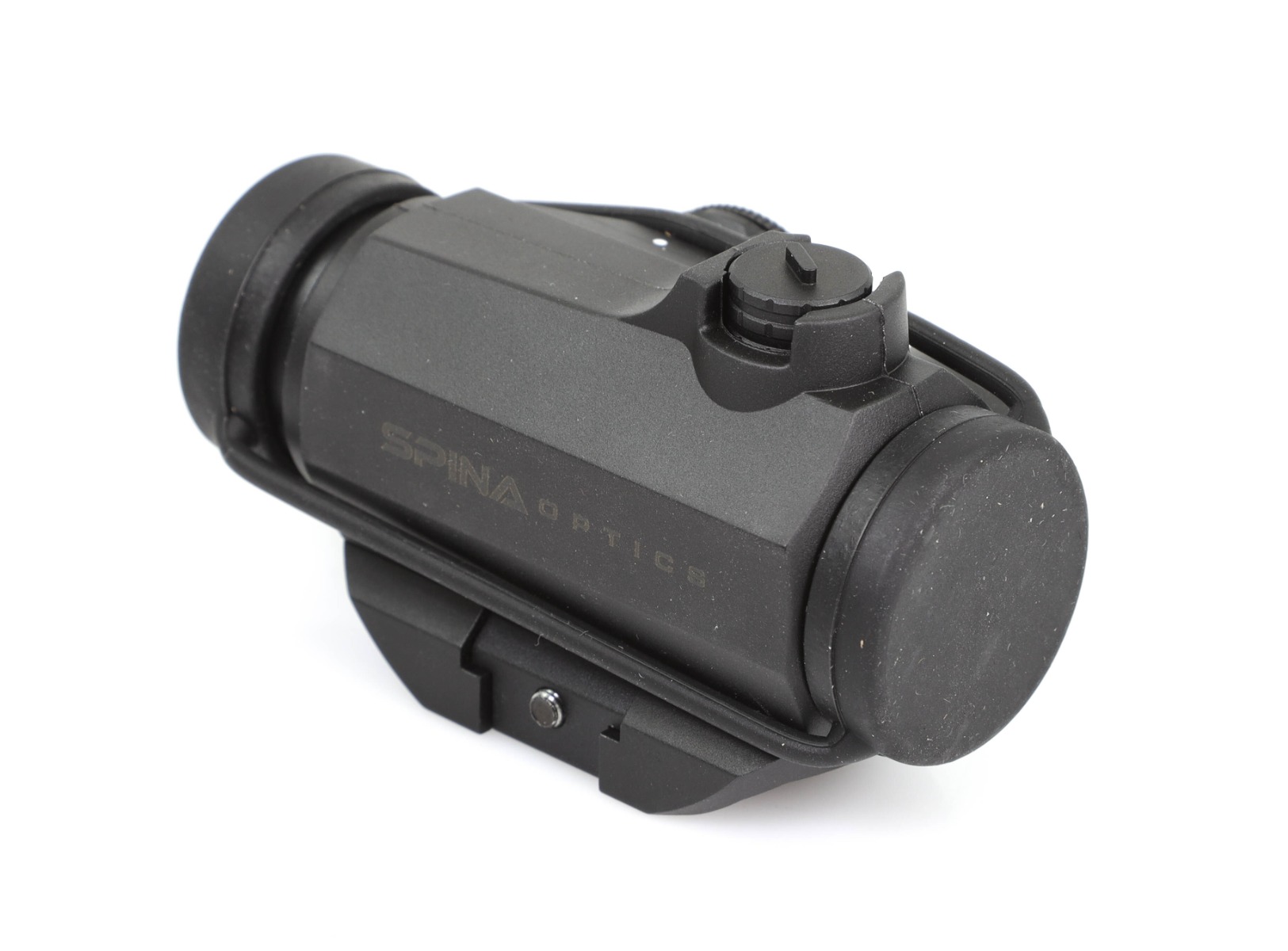 SPINA Optics Pathogen 1x20 2 MOA 50yd Red Dot Sight with QD Riser & Rheostat System