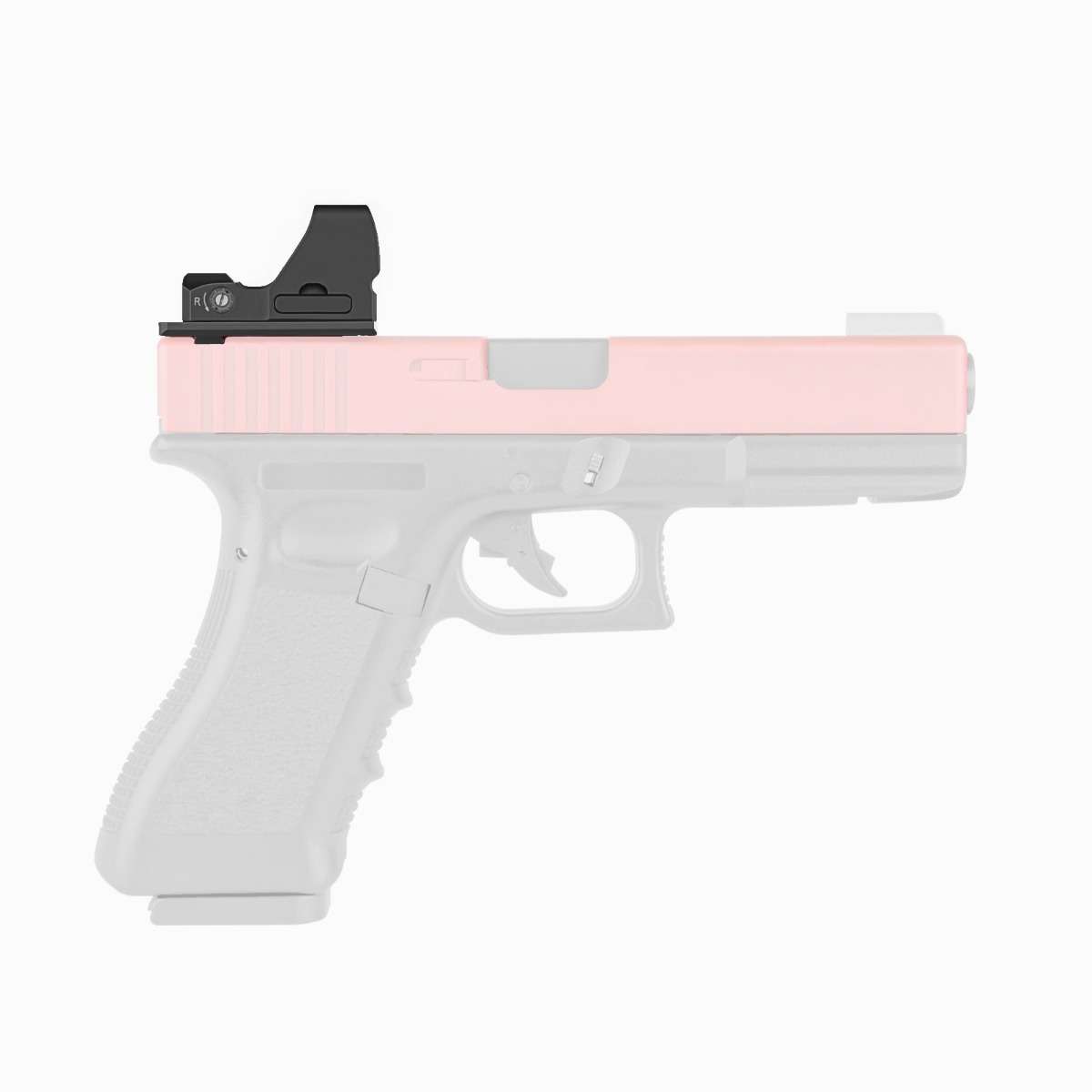 SPINA Optics Agony RMR Compact Micro Tactical 3MOA Red Dot Sight