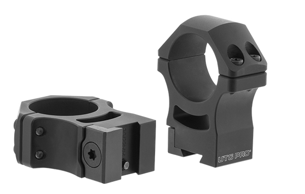 UTG PRO 30mm High P.O.I 2 Piece Dovetail Rings