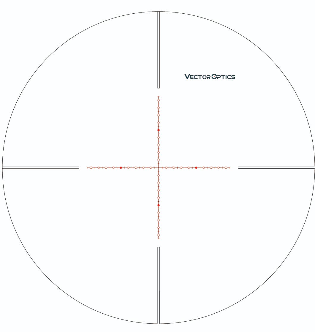 Vector Optics Continental 5-30x56 SFP Hunting Half MilDot 1/4 MOA Rifle Scope