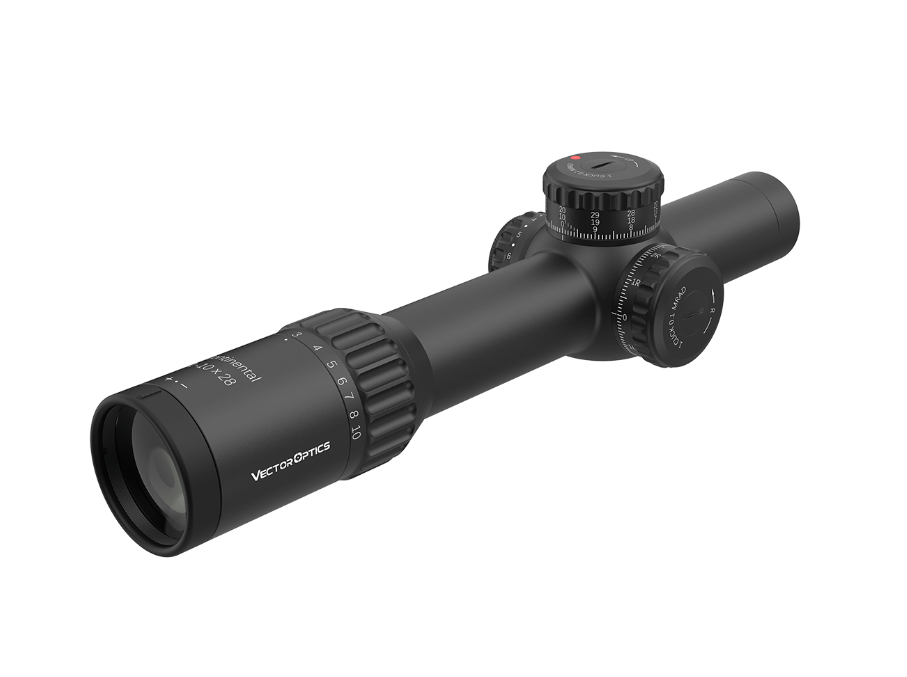 Vector Continental x10 1-10x28 ED FFP  VET-CTR Riflescope
