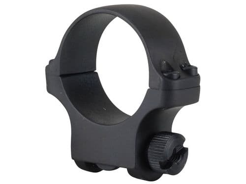 Ruger 4B30HM Blued Hawkeye Matt 30mm Rifle Scope Single Mount Ring for M77, 10/22 etc - Medium