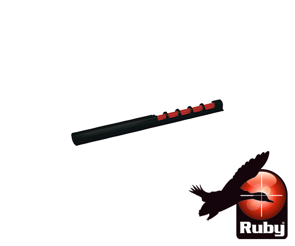 Ruby Luminous Fibre Optics Bead for Hunting - 71mm