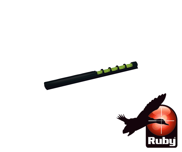 Ruby Luminous Fibre Optics Bead for Hunting - 71mm