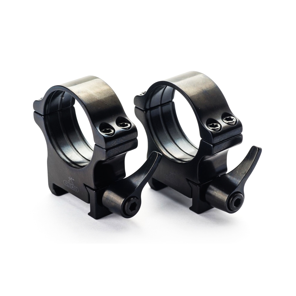 Rusan Steel Quick-Release Picatinny & Weaver rings - 26 mm, Height 14mm