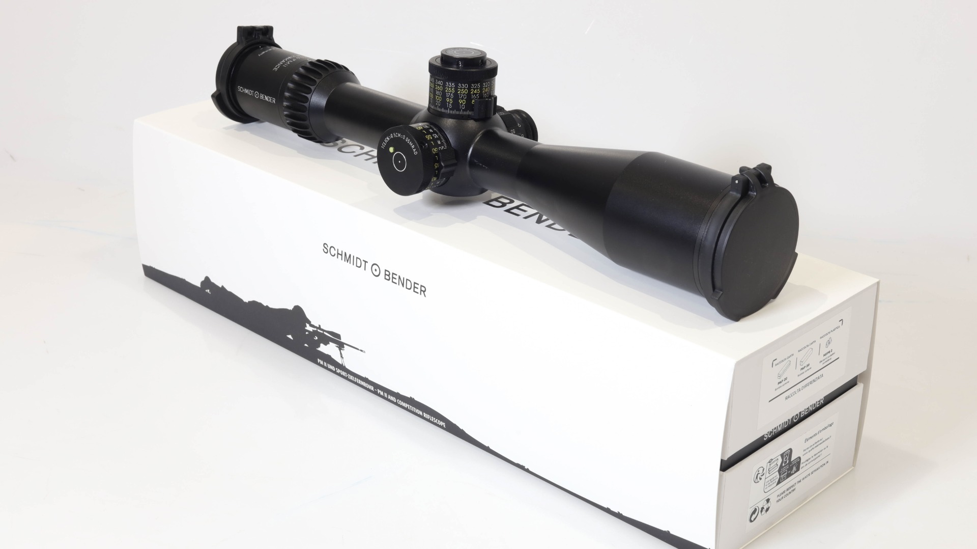 Schmidt & Bender PM II 6-36x56 High Performance LPI GR²ID 1/2 cm CCW MT II MTC LT / DT II+ ZC LT Rifle Scope