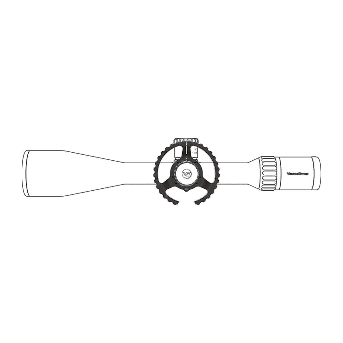 Vector Optics Continental Scope Big Side Wheel GenII