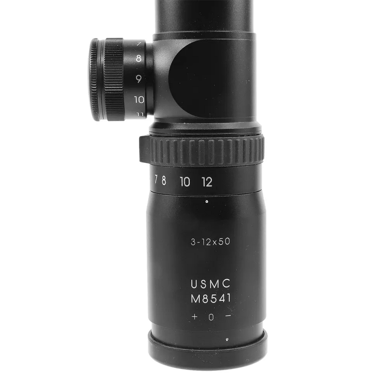 Limited Edition Schmidt & Bender PM II 3-12x50 USMC M8541 FFP Illuminated GenII Mildot DT MTC CCW Rifle Scope