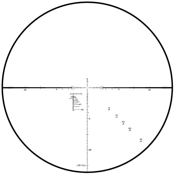 Schmidt Bender 5-45x56 PM II High Power LP LRR-MIL reticle