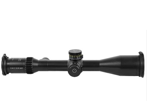 Schmidt & Bender PM II High Power 3-27x56 FFP GR2ID DT II+ MTC LT ST Zero Stop Locking Turret 0.1 MRAD CW Rifle Scope