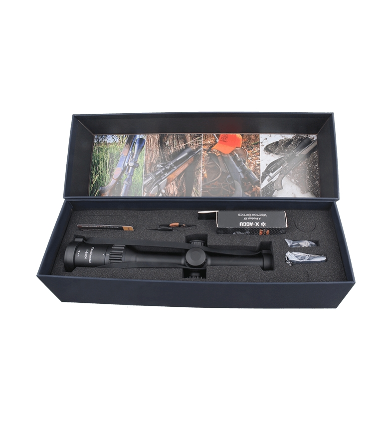 Vector Optics Continental X8 1-8x24 SFP ED 1/2MOA 30mm Rifle Scope