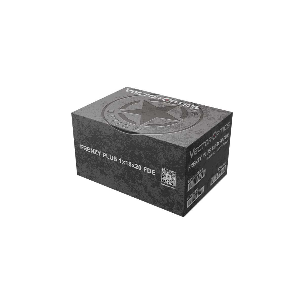 Vector Optics Frenzy Plus 1x18x20 Enclosed Reflex Sight - Coyote FDE