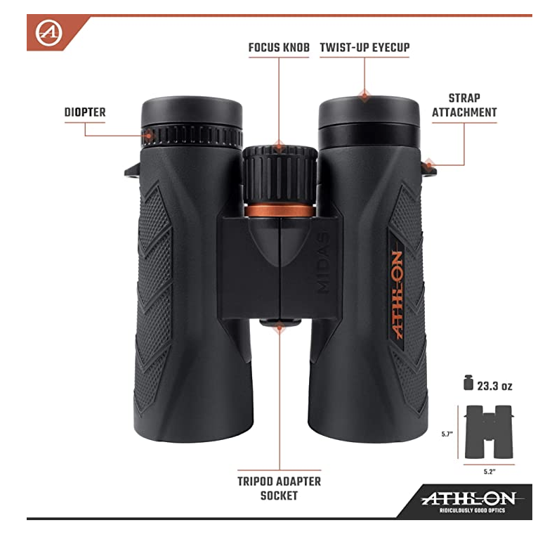 Athlon Midas G2 8x42 UHD Binoculars