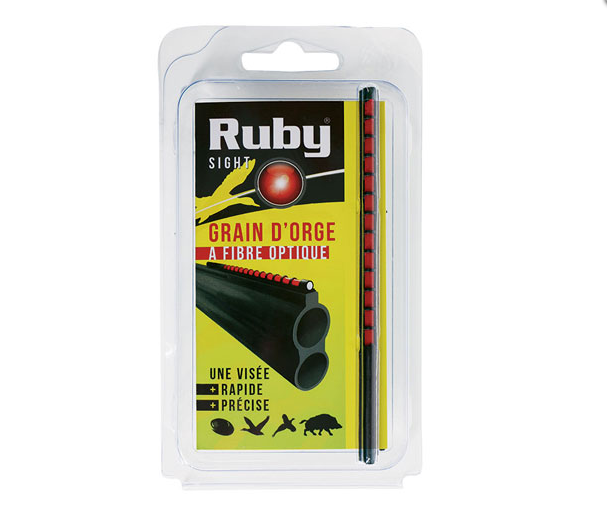 Ruby Luminous Fibre Optics Bead for Sports Shooting - 120mm