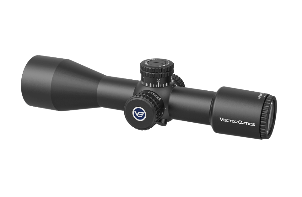 Vector Optics Veyron 10x44 SFP Compact 0.1MRAD Etched MPR-V5 30mm Rifle Scope