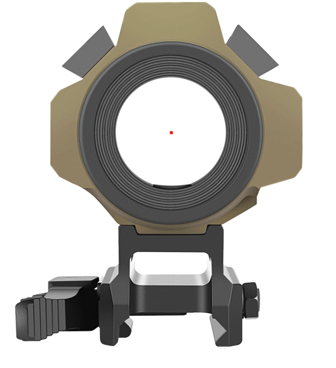 SPINA Optics Symbiote 1x30 Red Dot Sight with QD Mount & Digi System (TAN)
