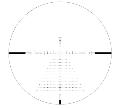 Arken Optics EP5 5-25X56 FFP VPR MIL Illuminated Rifle Scope
