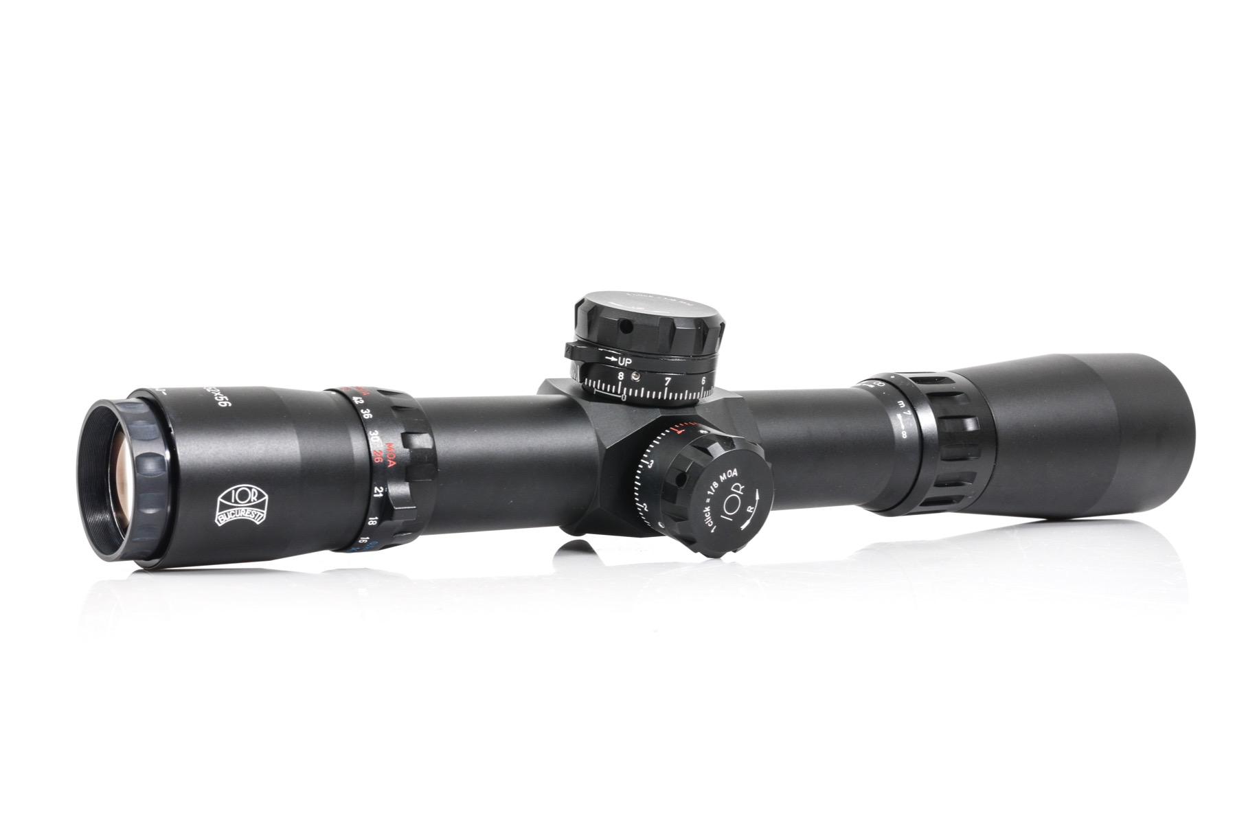 IOR Terminator 12-52x56 SFP ED BDC SFP MOA 1/8 MOA Xtreme IR Rifle Scope
