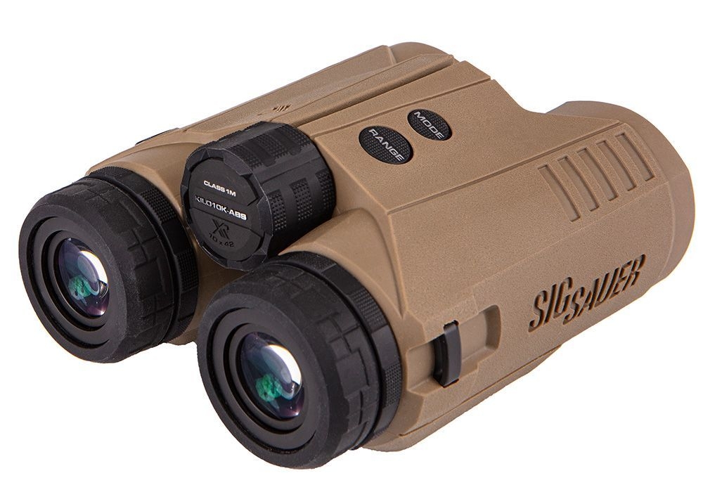 Sig Sauer Optics Kilo 10K ABS HD Laser Rangefinding Binoculars 