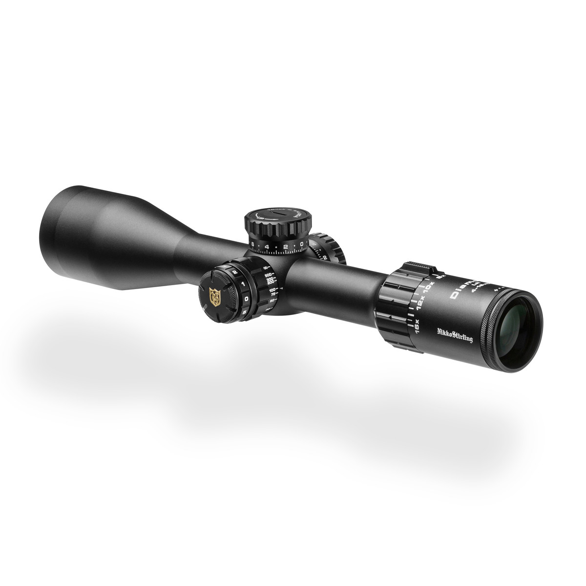 Preowned TSP Nikko Stirling Diamond Long Range 4-16x50 Illuminated Hold Fast Zero Stop 1/4MOA 30mm Rifle Scope