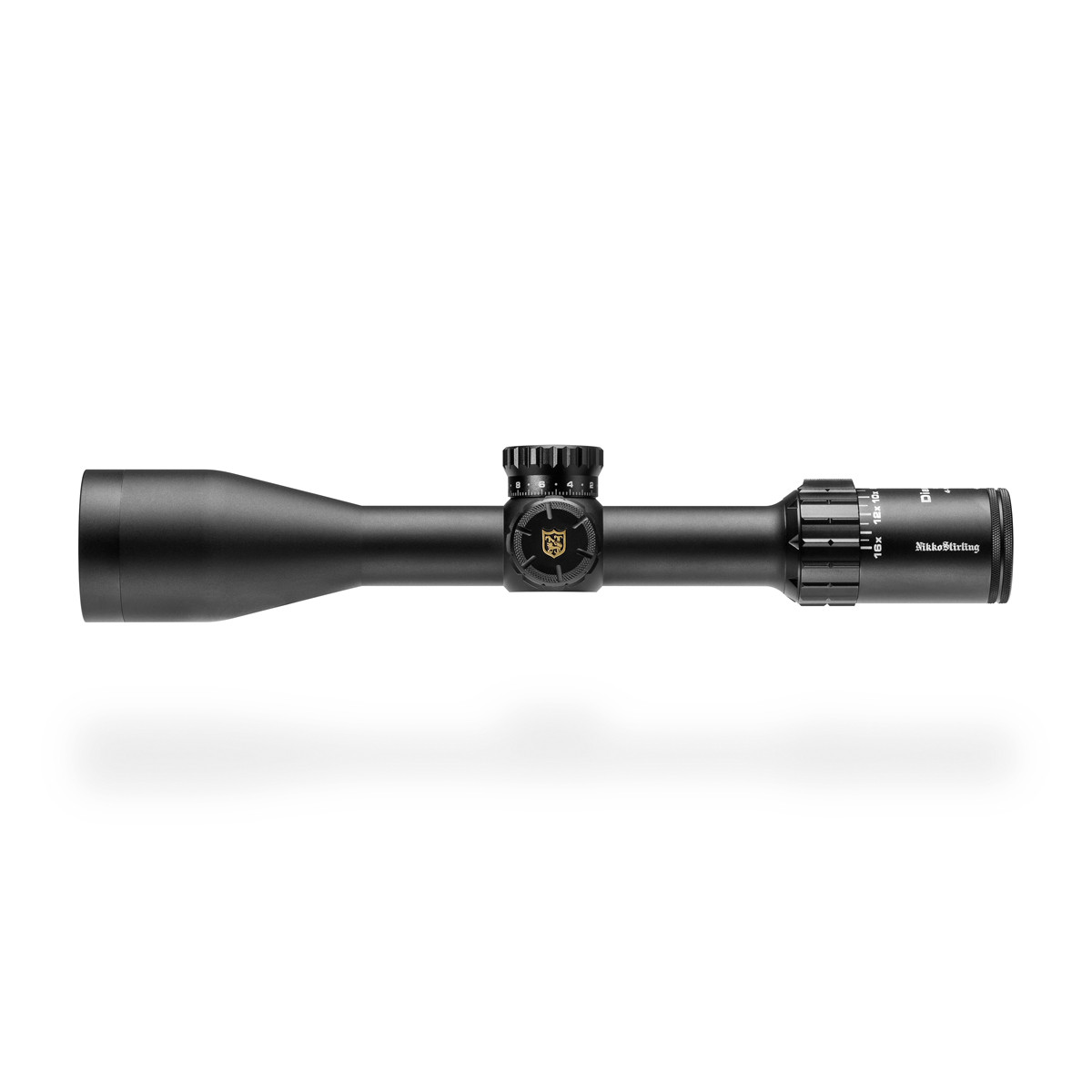 Preowned TSP Nikko Stirling Diamond Long Range 4-16x50 Illuminated Hold Fast Zero Stop 1/4MOA 30mm Rifle Scope