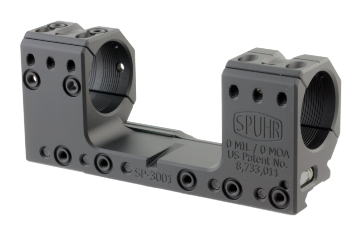 Spuhr ISMS SP-3001 30mm Medium (30mm) 0 MOA Picatinny One-Piece Mount