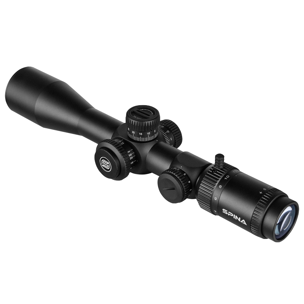 SPINA Optics Mercury 4-16x44 FFP Illuminated MOA SF 30mm Rifle Scope