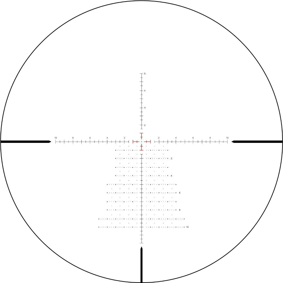 SPINA Optics Mercury 4-16x44 FFP Illuminated MOA SF 30mm Rifle Scope