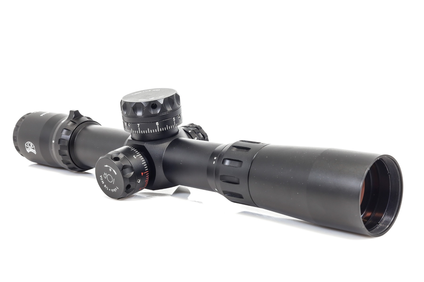 IOR Spyder MOA 9-36x44 SFP Illuminated Val-MOA 1/8 MOA Rifle Scope with Free Scope Rings