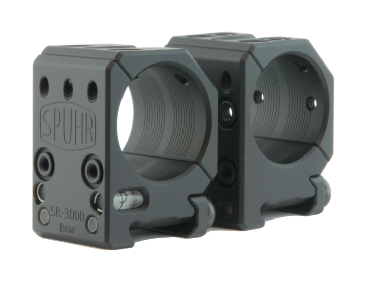 Spuhr ISMS Two Piece Picatinny Mount-30mm-25.4mm